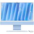 24-inch iMac with Retina 4.5K display: Apple M4 chip with 10‑core CPU and 10‑core GPU, 24GB, 512GB SSD