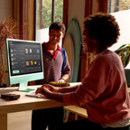 24-inch iMac with Retina 4.5K display: Apple M4 chip with 10‑core CPU and 10‑core GPU, 24GB, 512GB SSD