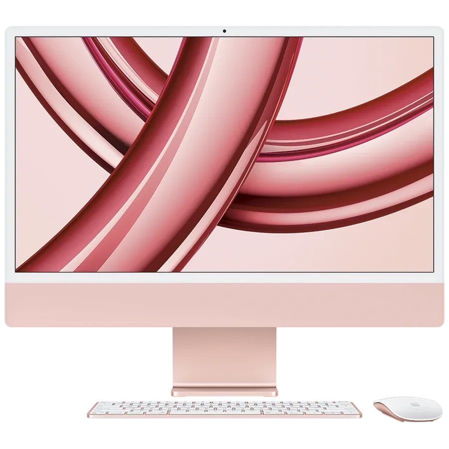 24-inch iMac with Retina 4.5K display: Apple M4 chip with 10‑core CPU and 10‑core GPU, 24GB, 512GB SSD