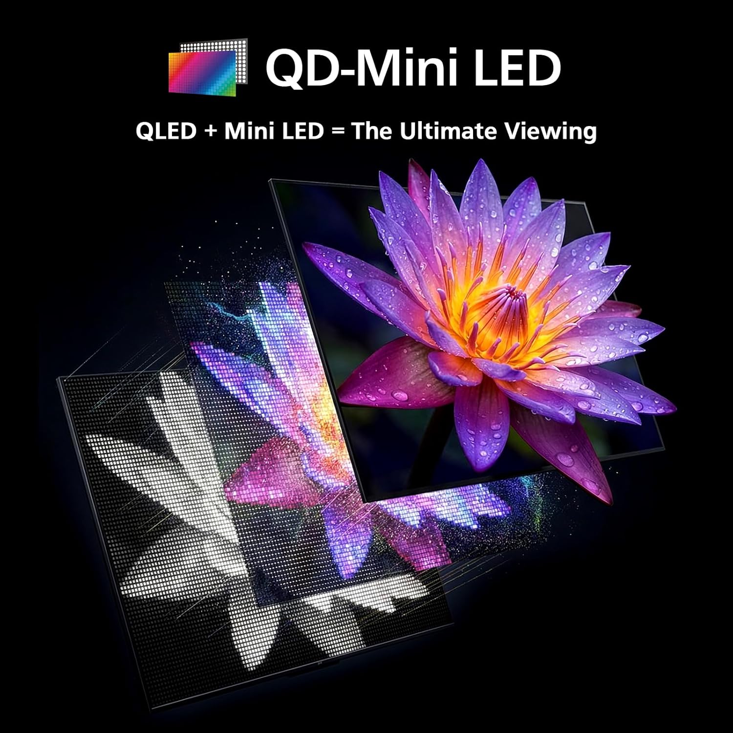 Panasonic 65” 4K QD-Mini LED Google Smart TV + Apple TV 4K