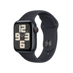 Apple Watch SE Midnight Aluminium Case with Midnight Sport Band