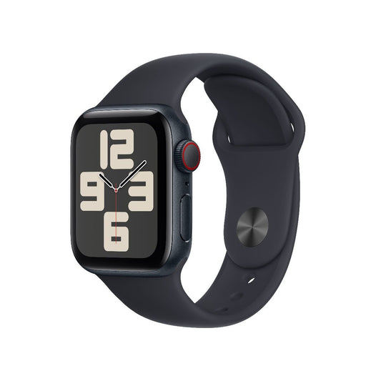 Apple Watch SE Midnight Aluminium Case with Midnight Sport Band