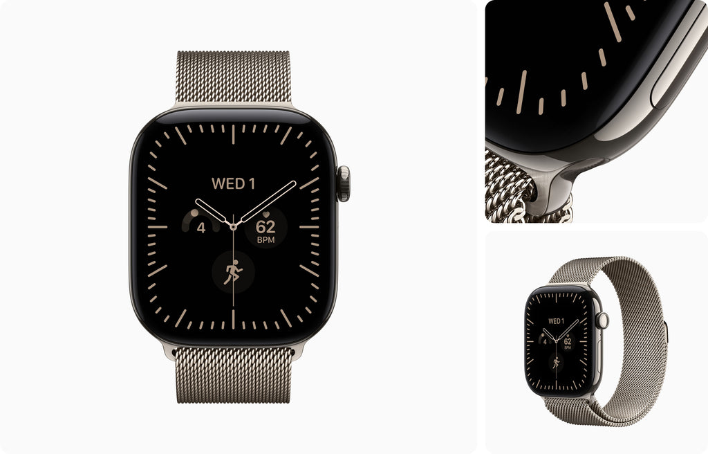 Apple Watch Series 12 - Titanium - Natural