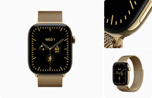 Apple Watch Series 12 - Titanium -  Radiant Gold